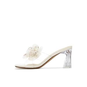 Кожаные лоскутные сандалии Quiet Slide женские DAPHNE, Black