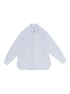 Полосатая рубашка Still By Hand, синий