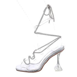 Сандалии Ital Design High Heel Sandalette, серебряный