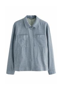 Летняя куртка REGULAR FIT - TEXTURED Next, синий