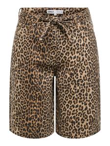 Джинсовые шорты обычного кроя Naomi 15351037 Only, коричневый