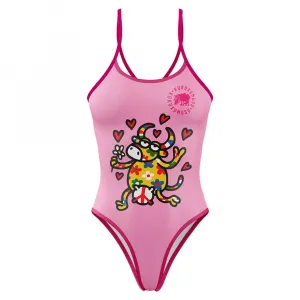 Купальник Otso Kukuxumusu Love, розовый