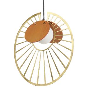 Подвесной светильник Beliani золотистого цвета, 10/20/151 см