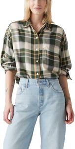 Женская фланель Levi's Henri, Sarina Python Green