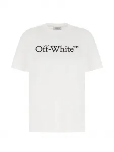 Футболка с логотипом Off-White, белый