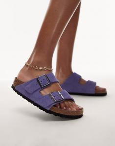 Сандалии Birkenstock Arizona фиолетового цвета