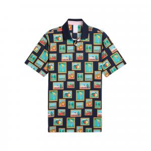 PUMA Футболка мужская navy blue/01