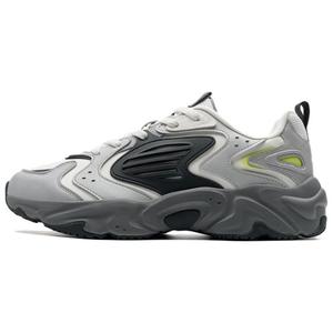 XTEP Амортизирующие износостойкие низкие кэжуал кеды мужские бело-серые Sail White/Phantom Gray/Coal Black, цвет Sail White/Phantom Gray/Coal Black