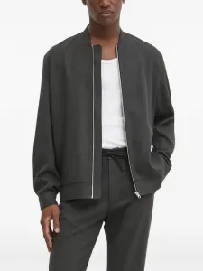 Куртка-бомбер на молнии Les Deux, серый