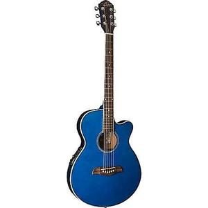 Акустическая гитара Oscar Schmidt OG8CETBL Shallow Folk Style Spruce Top Mahogany Neck 6-String Acoustic-Electric Guitar