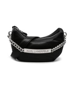 Сумка-хобо Karl Lagerfeld, черный