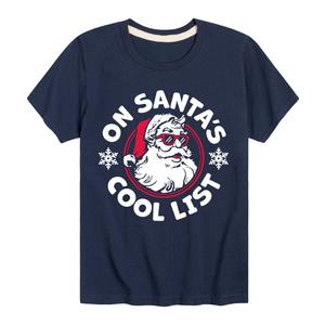 Футболка с рисунком Christmas On Santas Cool List для мальчиков 8–20 лет Licensed Character