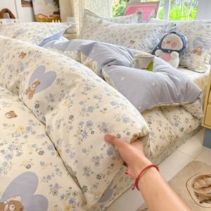 Yalu Пододеяльник 150х200 см из хлопка Синьцзян, гребенной хлопок, цвет L Old Book Wrinkle