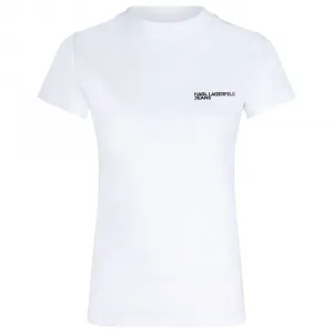Футболка с коротким рукавом Karl Lagerfeld A1W17004, белый