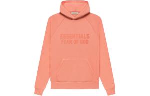 Худи и свитшоты унисекс Fear of God Essentials, цвет coral red