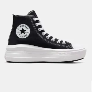 Женская повседневная обувь Chuck Taylor Move Carry Over High Converse, чёрный