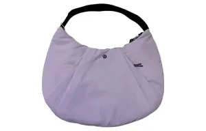 Lululemon Тканевая сумка-круассан через плечо, Lilac & Black