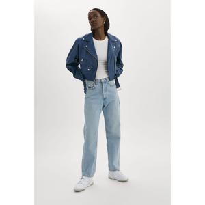 Дилан | Кожаная косуха байкера 80-х Lamarque, синий