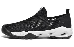 Kangaroo head Скользоустойчивые дышащие низкие повседневные туфли унисекс черные, цвет Black