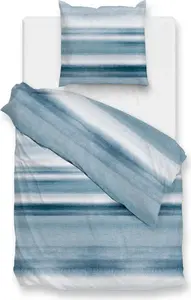 Постельное белье ZO! Home Renforcé - Numby - Полоски, синие и белые, 155 x 220 см. Полоски, синие и белые. Zo!Home