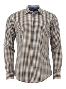 Традиционная рубашка Аркая светло-коричневого цвета OS-Trachten