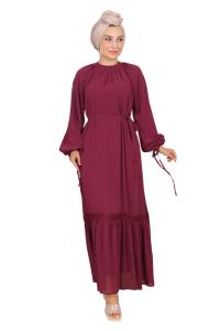 Вечернее платье MODAMIHRAM, темно-красный