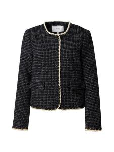 Демисезонная куртка YAS, mottled black