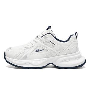 Износостойкие легкие низкие кроссовки, увеличивающие рост, унисекс WARRIOR, Silver White