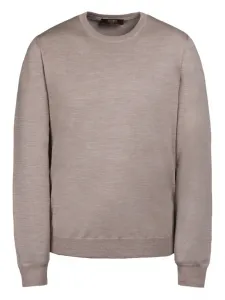 Свитер Orvieto с круглым вырезом Moorer, бежевый