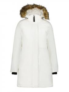 Пуховик Icepeak Winterparker mit Kapuzenfell Adais, белый