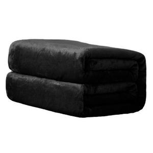 Декоративное одеяло моющееся дышащее коралловое флисовое одеяло для дивана, кондиционера, домашнее постельное белье для холодной погоды-черное, размеры: 180 см Stuttg