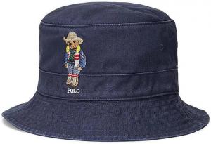 Мужская панама Polo Ralph Lauren из твила с узором «разбросанный пони», N(8001)/Y