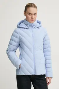 Пуховая куртка Abercrombie & Fitch, синий