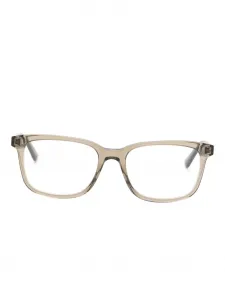 Очки в прямоугольной оправе Alexander Mcqueen, серый