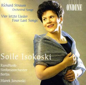CD диск Strauss, R. / Isokoskie / Janowski / Berlin So: 4 Last Songs / Orchestral Songs