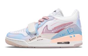 Jordan Легкие низкие кеды legacy 312 box ship cushioning vintage баскетбольные unisex pink blue