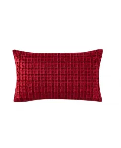 Декоративная подушка «Аня» для будуара, 12" x 20" J Queen New York, crimson