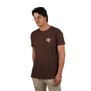 Футболка с короткими рукавами и круглым вырезом Born to Be sprbca 2202 мужчина Superb, коричневый