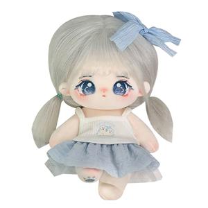 Лунная кукла из хлопка с нарядами и скелетом плюшевая кукла высотой 20см Happy Fish