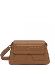 Маленькая сумка Ikon K от Karl Lagerfeld, коричневый