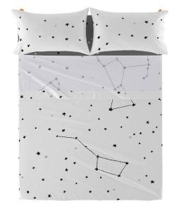 Простыня blanc. Constellation, 1x210x270 см, разноцветный