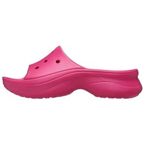 Crocs Тапочки-слайды из ЭВА, устойчивые к истиранию, женские, розово-красные