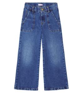 Джинсы Enola с широкими штанинами La Coqueta, Denim Blue
