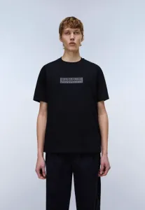 Футболка с принтом логотипа box Napapijri, Black Beauty