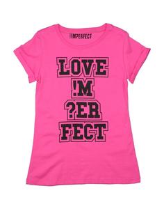 Футболка !M?Erfect, фуксия