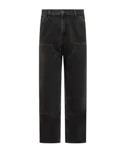 Брюки с двойными коленями Carhartt Wip, черный