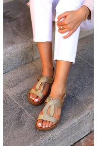 Вязаная Лариса с профилированной подошвой Linzi, желтый