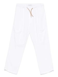 Paolo Pecora Kids брюки карго, белый