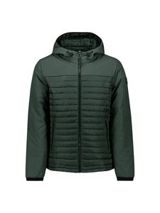 No Excess Стеганая куртка серого цвета