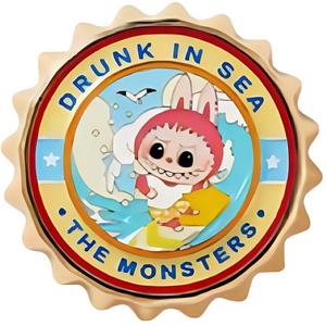 Labubu The Monsters коллекция "Страсть к морю" мистический бокс одиночный мистический бокс/полный бокс 6 шт POP MART